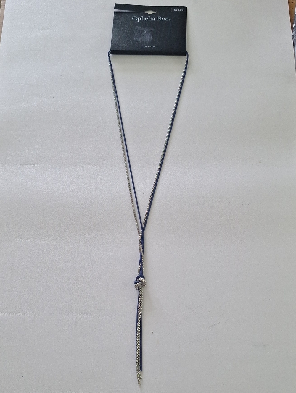 Blue and Silver Twist Drop Earrings - Women Jewelry Earrings
